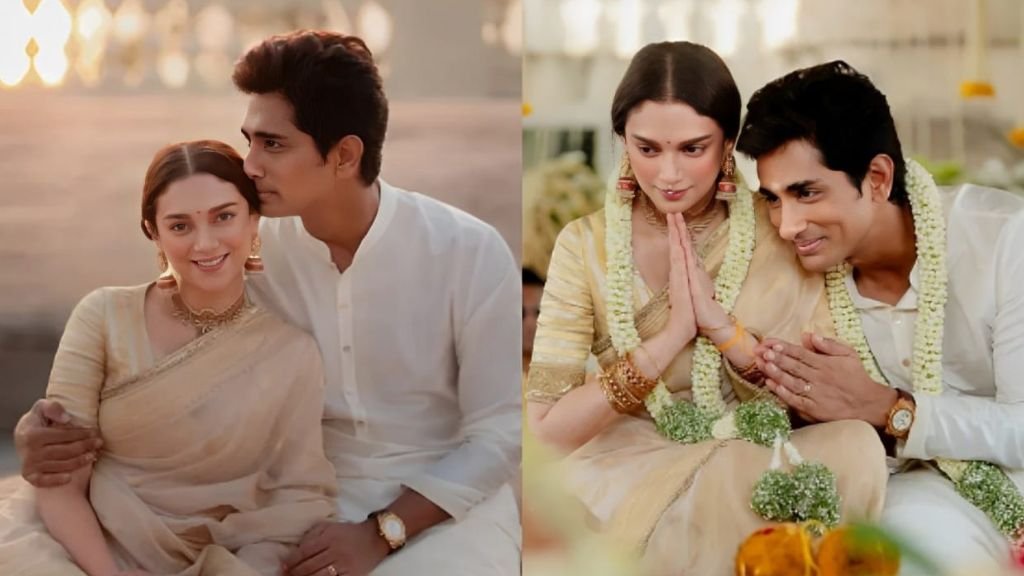 Aditi Rao Hydari and Siddharth Tied the Knot and Got Married at A 400-Year-Old Temple