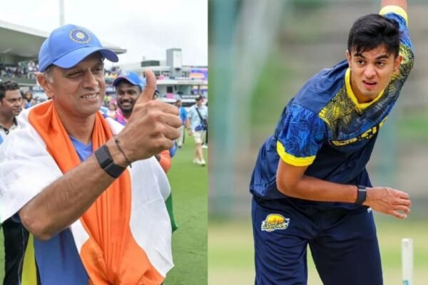 Dravid's son samit gets a place in the indian under-19 team