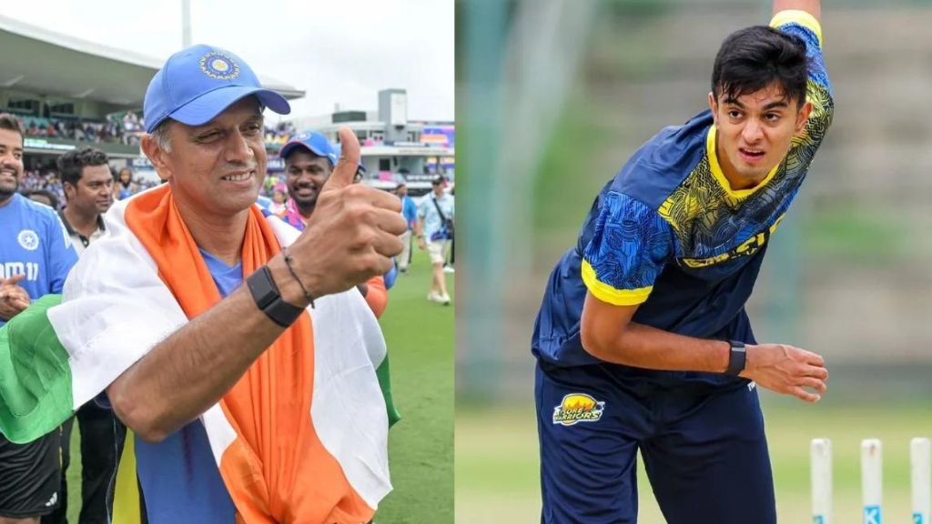 Dravid's son samit gets a place in the indian under-19 team