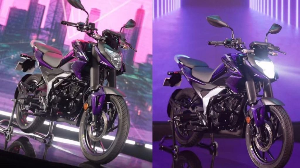 Before the launch, bajaj showed the new pulsar n125, giving details about its features and a new colour option