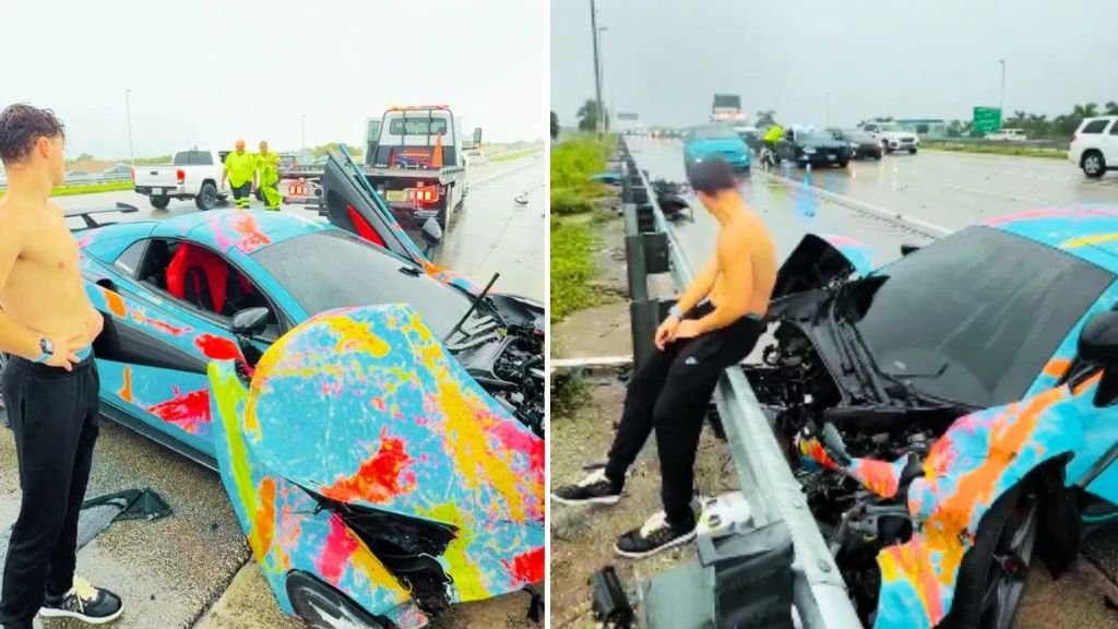 A YouTuber Crashed a Million-Dollar Ferrari While Driving While Live Streaming in Hopes of Getting More Viewers