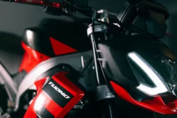 Aprilia tuono 457 teased to debut at upcoming eicma 2024