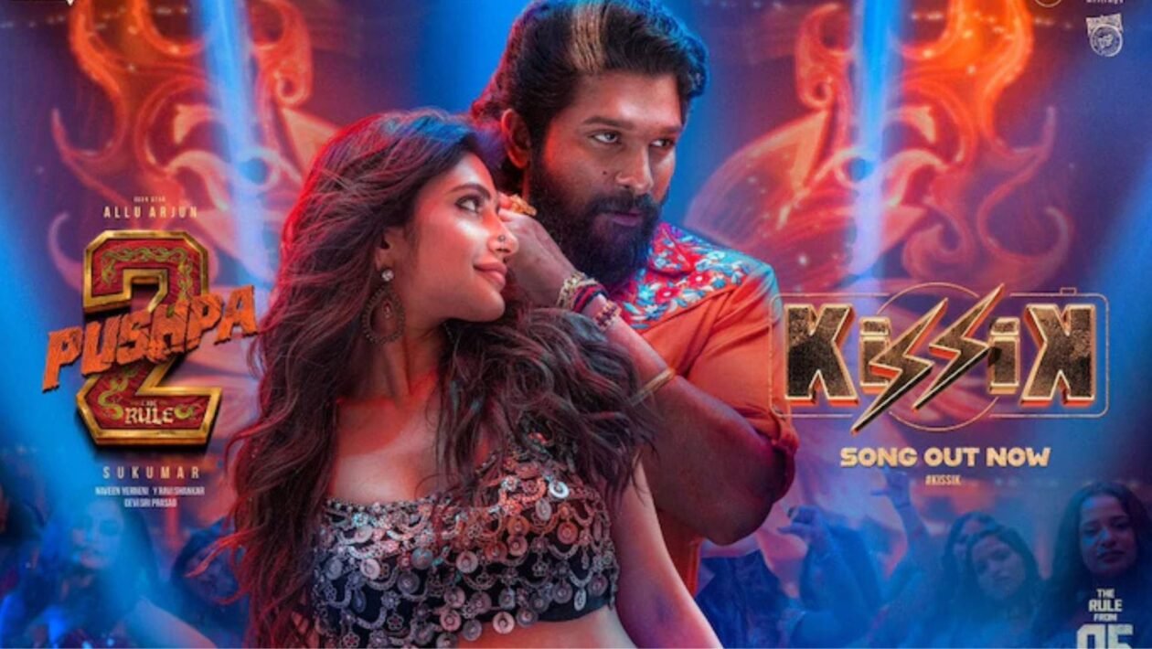 Sreeleela stopped the heartbeat, allu arjun fired and pushpa 2's new song “kisik” was released