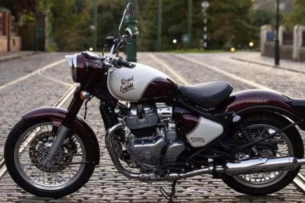 The royal enfield goan classic 350 teaser has been revealed to be launched in india on november 23