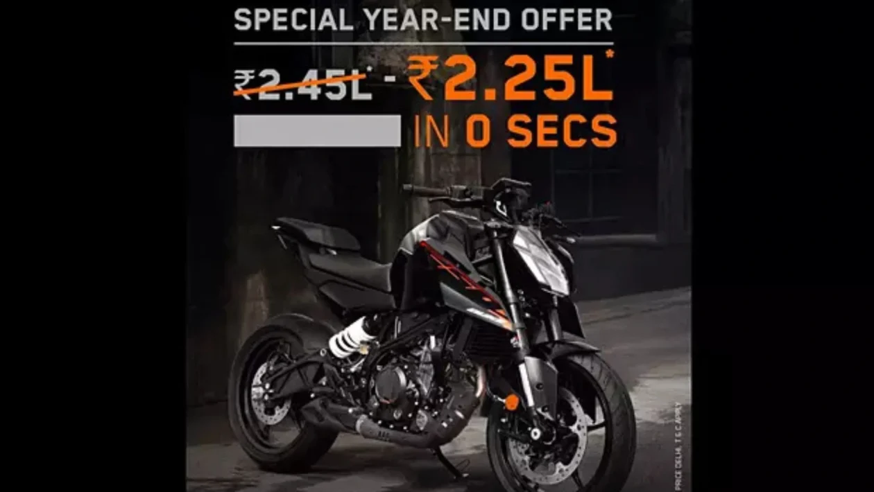 Huge Discount On KTM 250 Duke Bike This Month