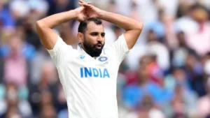 Mohammed Shami, the star fast bowler 