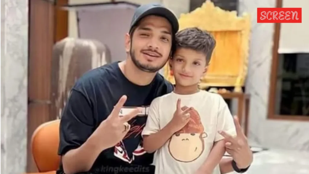 Munawar Faruqui and Son