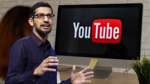 Sundar pichai, the ceo of google and youtube