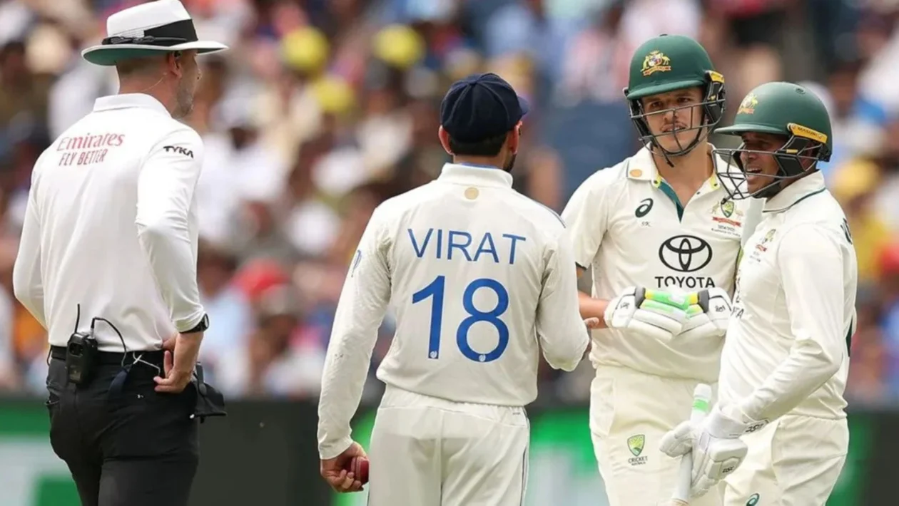 Sam Constus and Virat Kohli Got Into a Collision Controversy