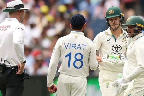 Sam Constus and Virat Kohli Got Into a Collision Controversy