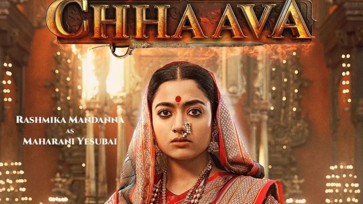 Chhaava:Rashmika Mandanna is Stunning in Maharani's Appearance Just Before The Film's Release