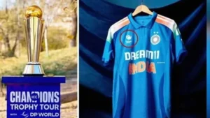 2025 Champions Trophy Team India Jersey