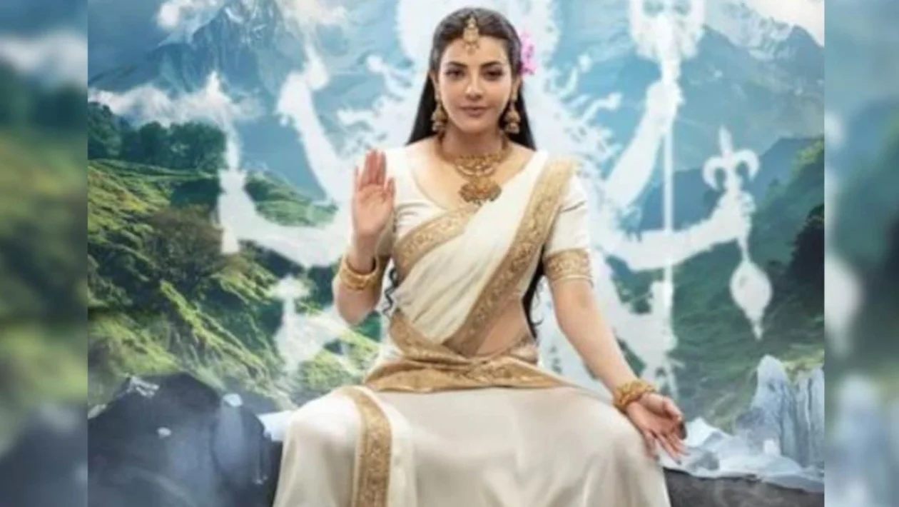 Kajal Aggarwal Shares her First look as Parvati Devi in Kannappa Film Starring Prabhas and Akshay Kumar