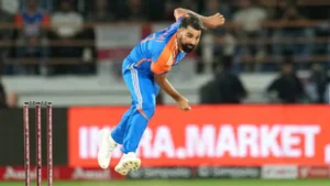 Fast bowler Mohammed Shami, who joined the Indian team,